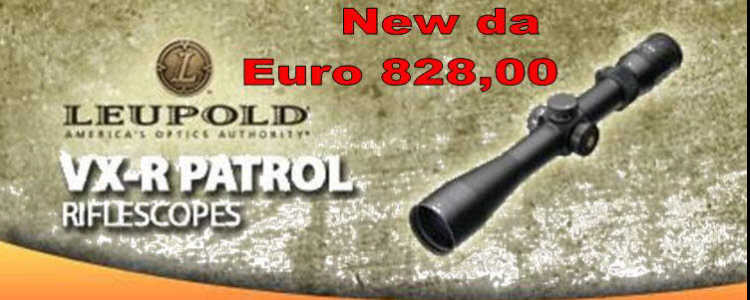 Novità Leupold VX•R Patrol